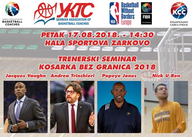 Trenerski seminar "Košarka bez granica 2018"