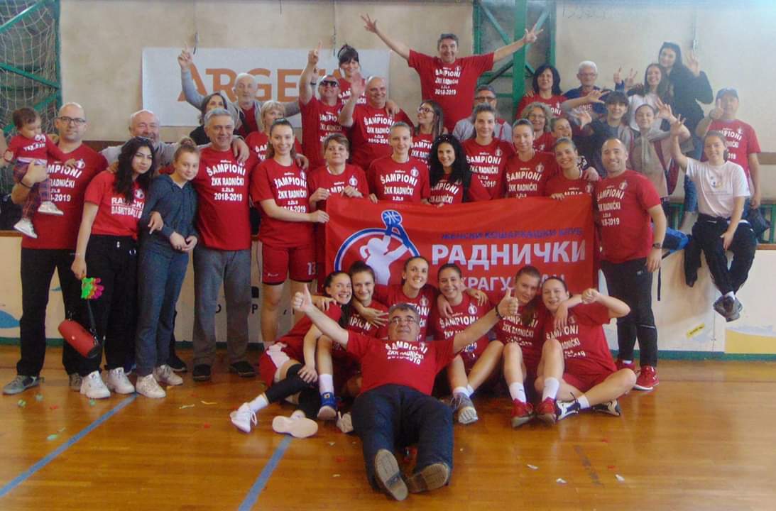 ŽKK "Radnički" Kragujevac se plasirao u Prvu žensku ligu Srbije