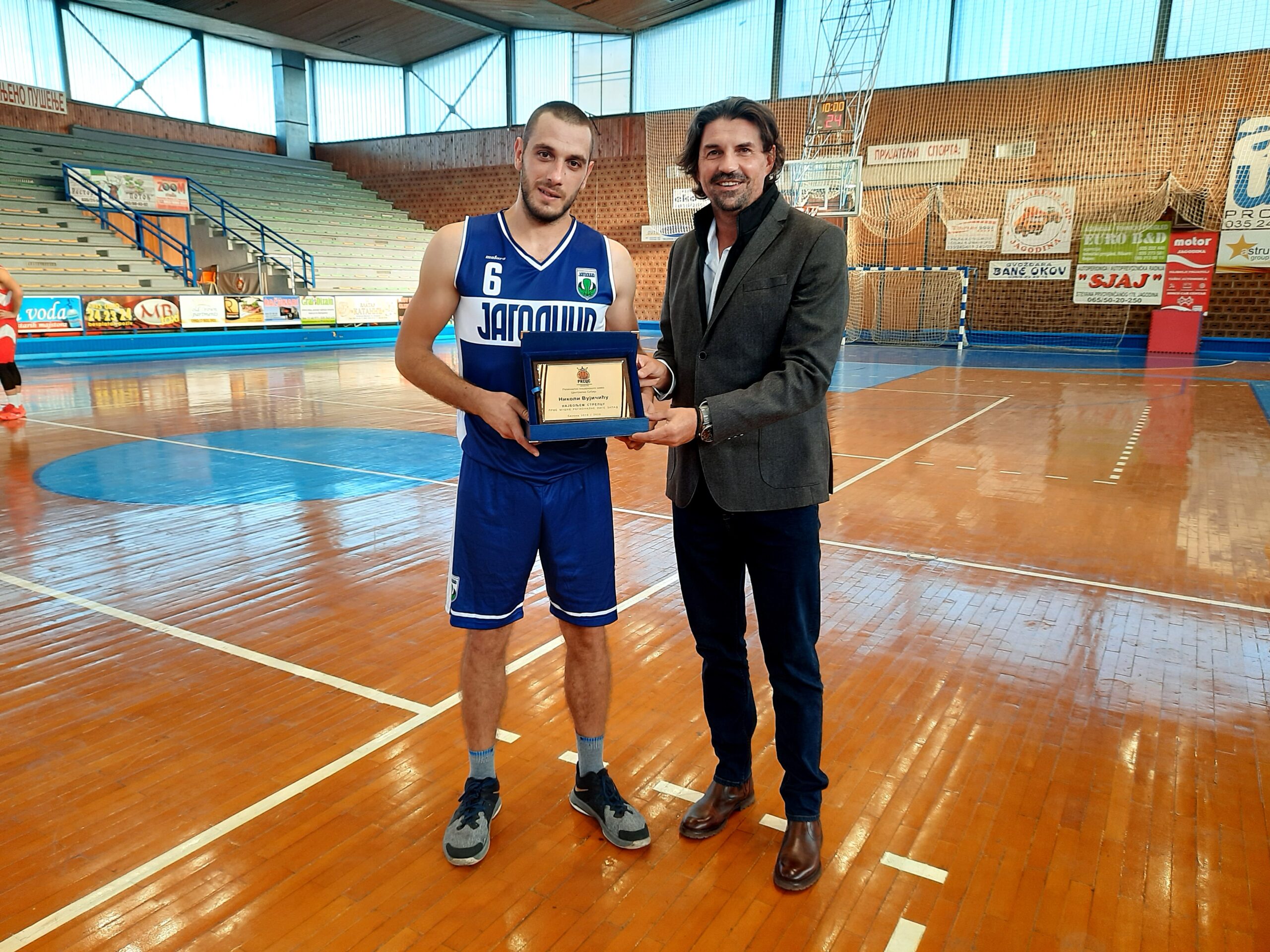 Nikola Vujičić najbolji strelac 1MRL Zapad sezona 2019 2020