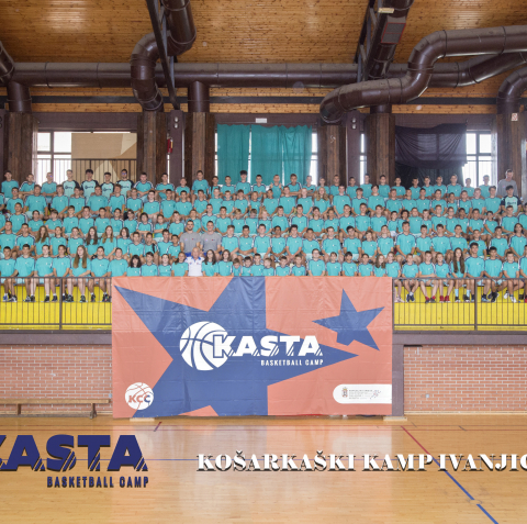 Košarkaski kamp KASTA promotivni materijal 2022