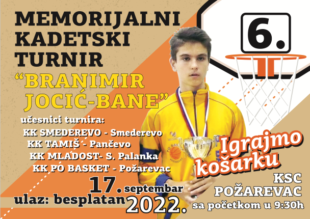 VI memorijal Branimir Jocić -Bane