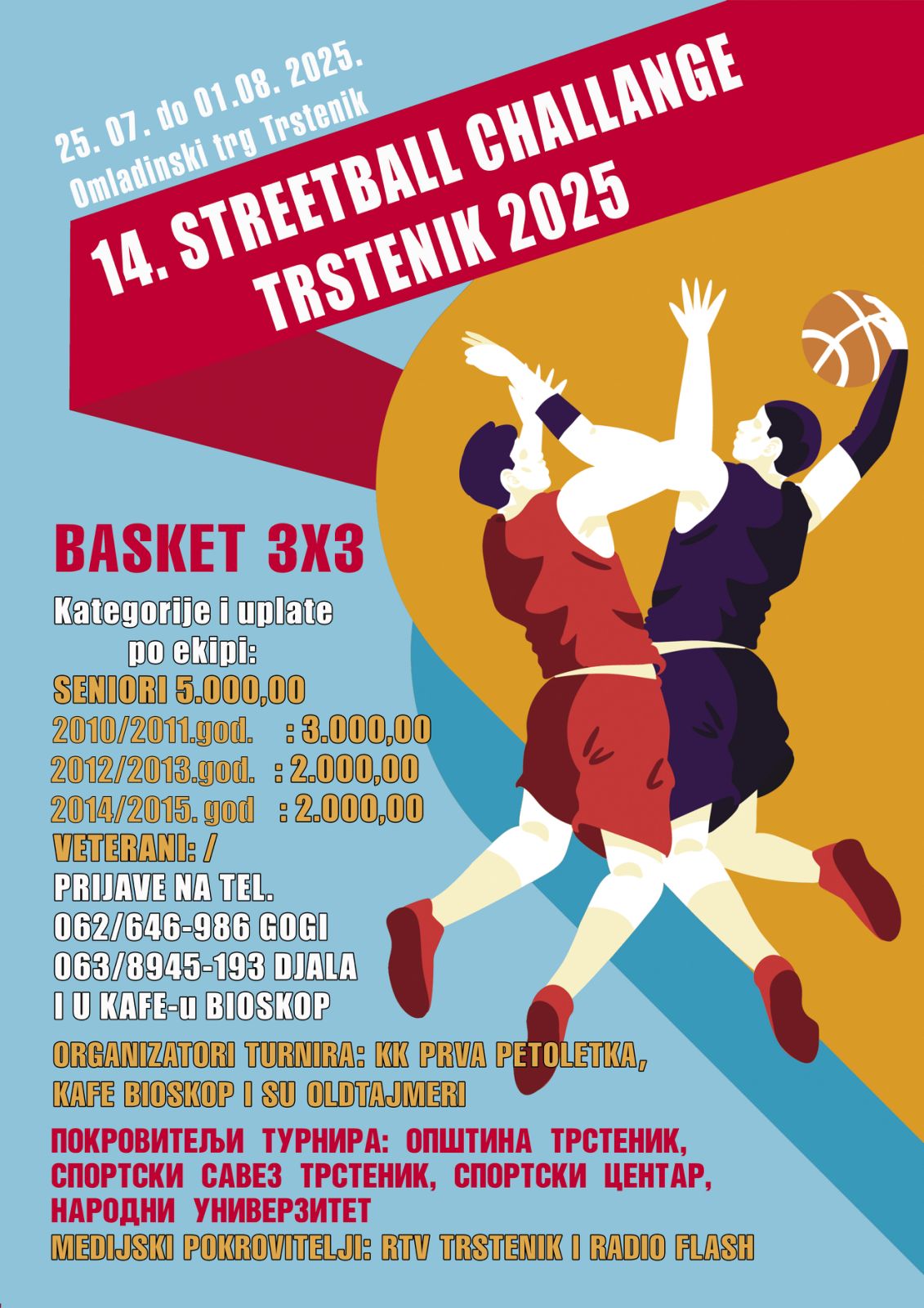 14 streetball challenge Trstenik 2025